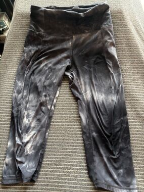 Gymshark Black Tie-Dye High-Waist Leggings